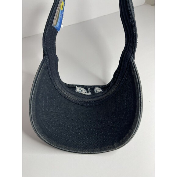Vintage Venice Beach Navy Blue Visor Women's Adjustable - Picture 4 of 4